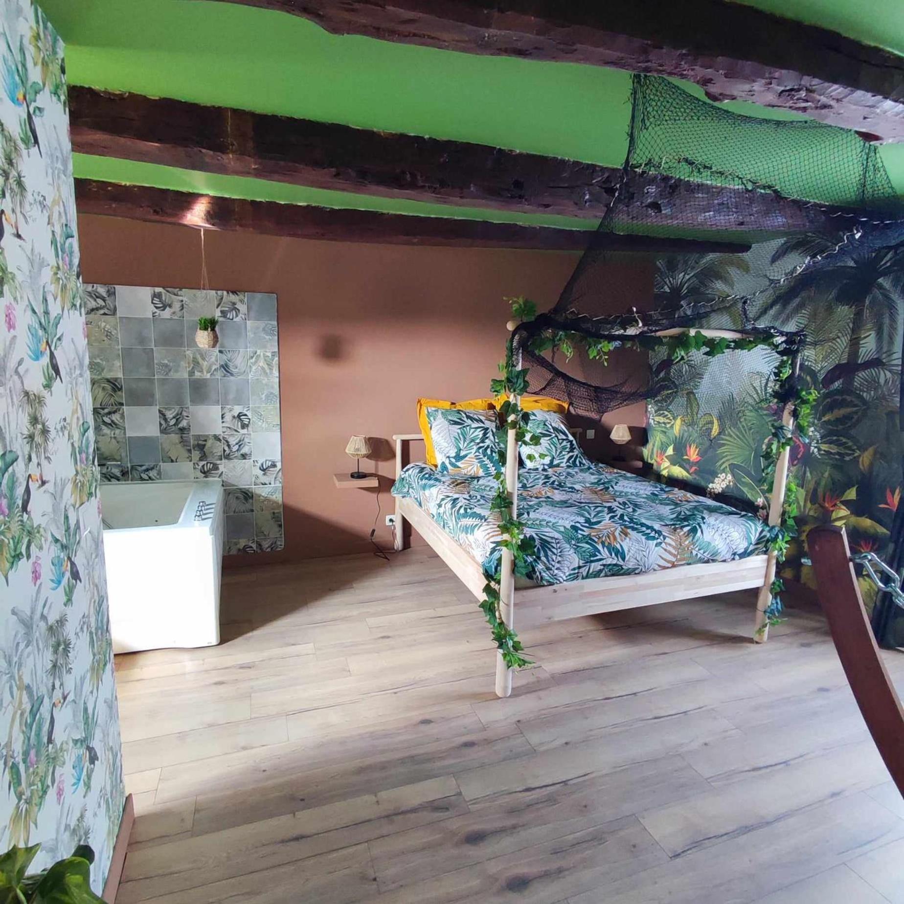 L'Evasion Jungle Lejlighed Saint-Pierre-de-Plesguen Eksteriør billede